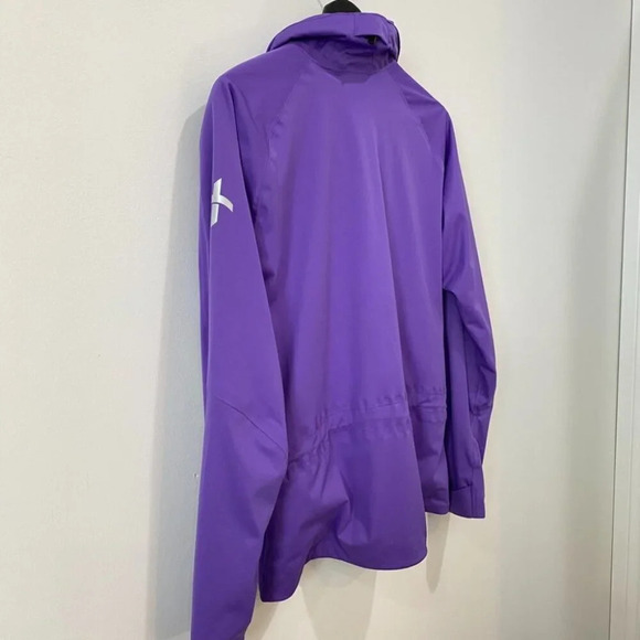 Pebble Beach Purple Windbreaker Fitted Golf Jacket Size S - Cross Sportswear NWT - Picture 6 of 16